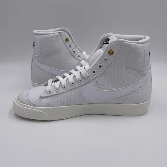 Nike Blazer Mid ' 77 White Womens Shoes - Picture 2 of 8